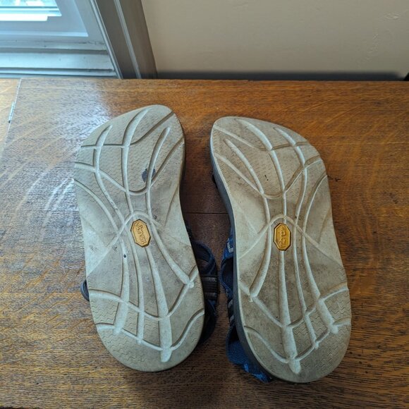 Chaco Z1 Classic Water Hike Sandals Waterproof Adventure Vibram Men's 10 Blue - Picture 5 of 9
